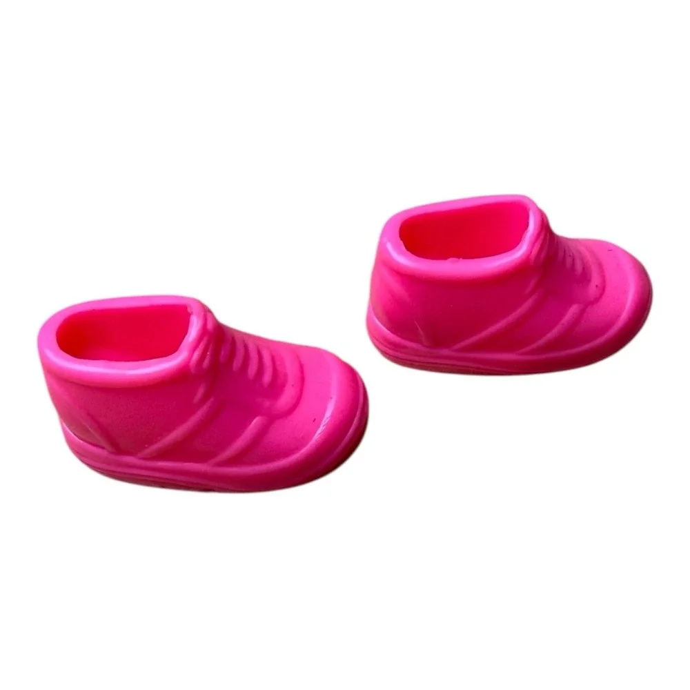 Barbie Pink Mattel Barbie Doll Chunky HI TOP Tennis Shoes Sneakers